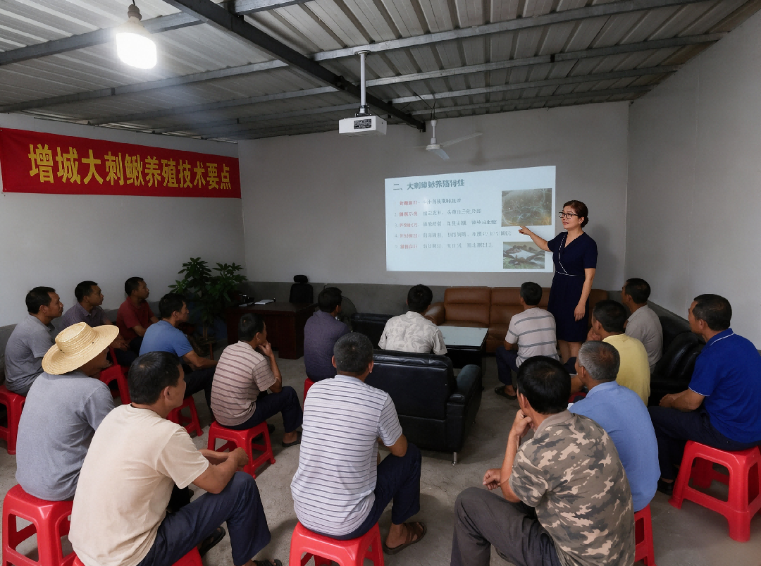 增城开展大刺鳅精准脂肪酸养殖技术观摩交流，推动试验成果走向生产一线